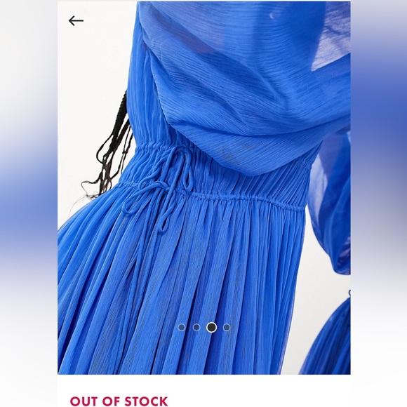 NWT! ASOS Edition Ruched Dress - Picture 2 of 9